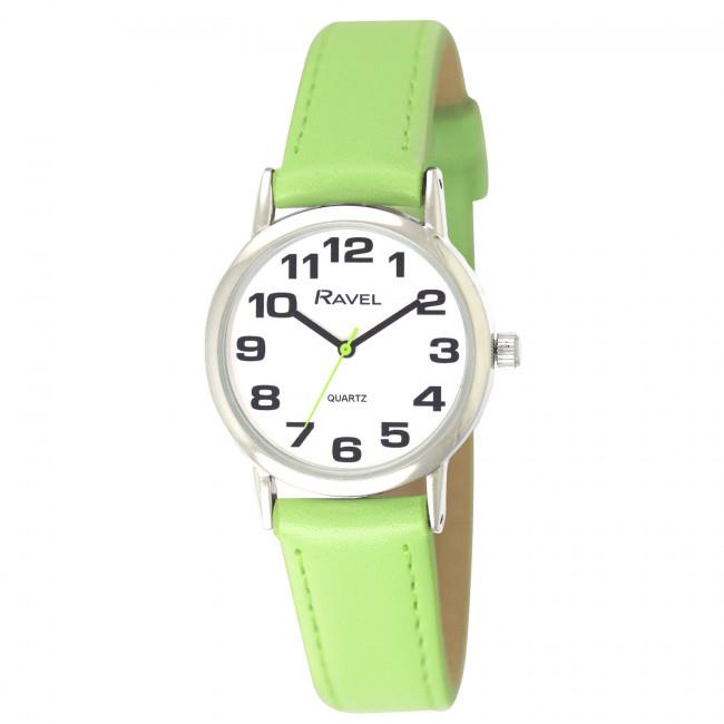 Ravel Women’s Classic Lime Green Strap Watch R0105.13.11LA