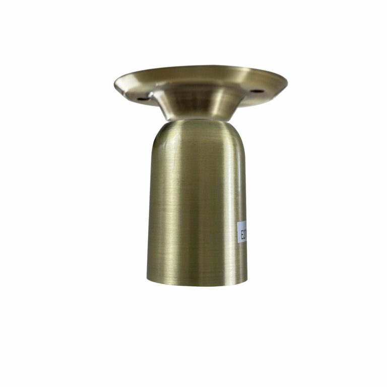 Industrial Vintage Retro Ceiling  Green Brass Semi-Flush Mount Light E27 Holder~3778
