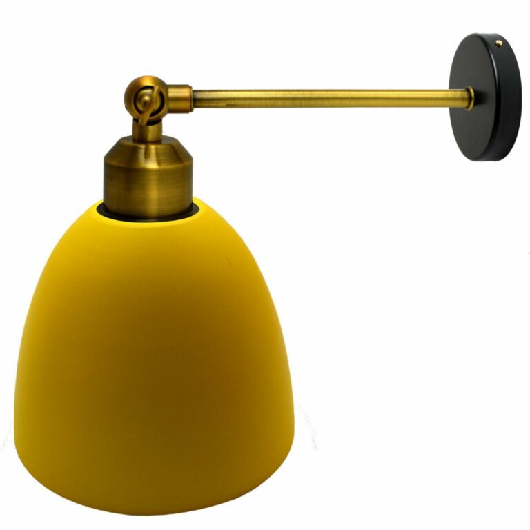 Modern yellow colour creative personality Metal Wall Light Lamp Shades~2211