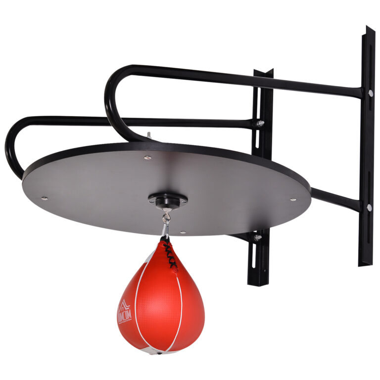 Speed Bag Platform Kit Wall-mounted Punching Ball Hanging Platform Set HOMCOM