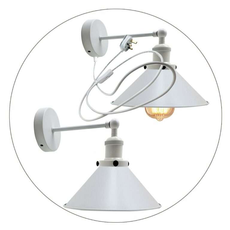Retro Wall Lights E27 Adjustable Wall Arm Industrial Wall Light Fixtures Sconce Lamp for Loft Coffee Bar~1279