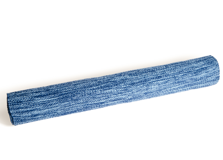 Yoga Mat Blue – Handmade & Organic Cotton