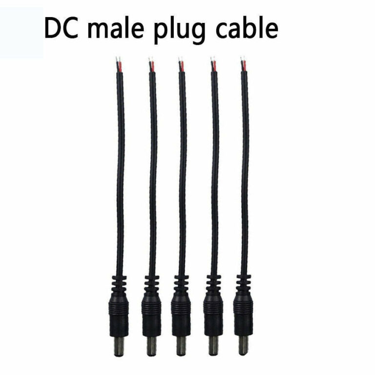 LED Strip Light Connectors   DC Male Plug Cable~3658