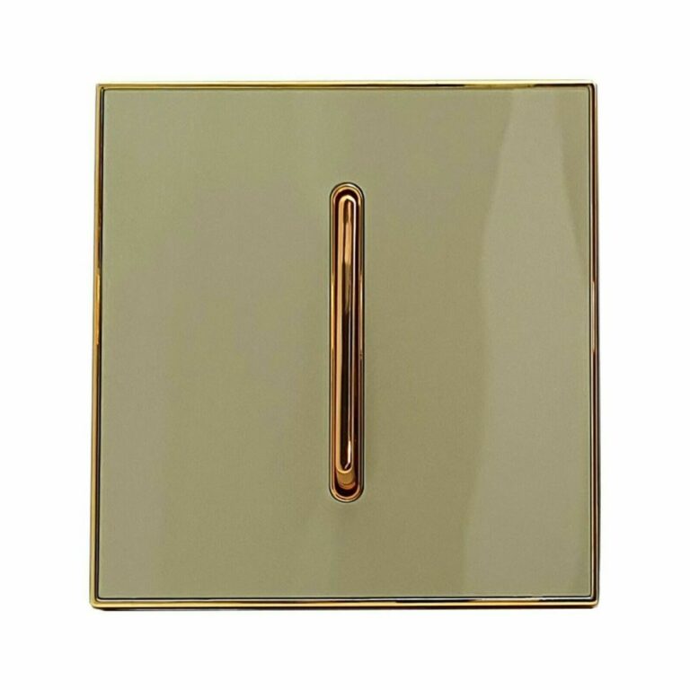 LEDSone industrial vintage 1 Screw less Wall Light Gold Glossy Switch~2634