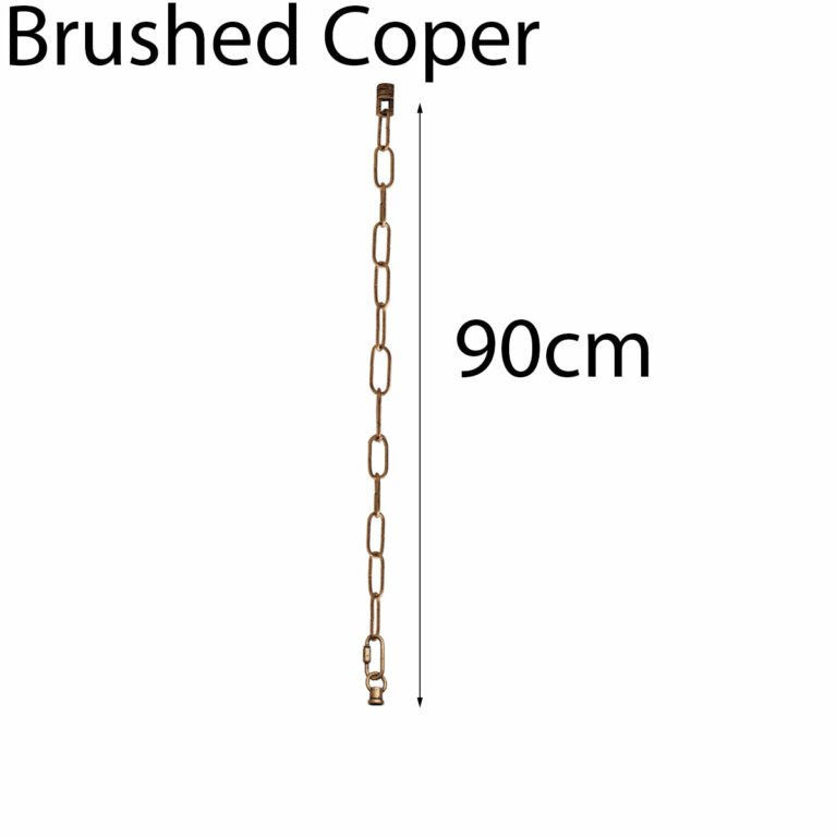 Brushed Copper Suspension Chandelier Chain Extender Pendant Ceiling Light~1050