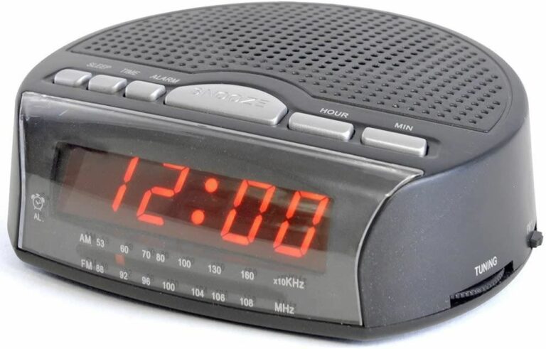 Lloytron ‘Daybreak’ Alarm Clock Radio – Black J2006BK