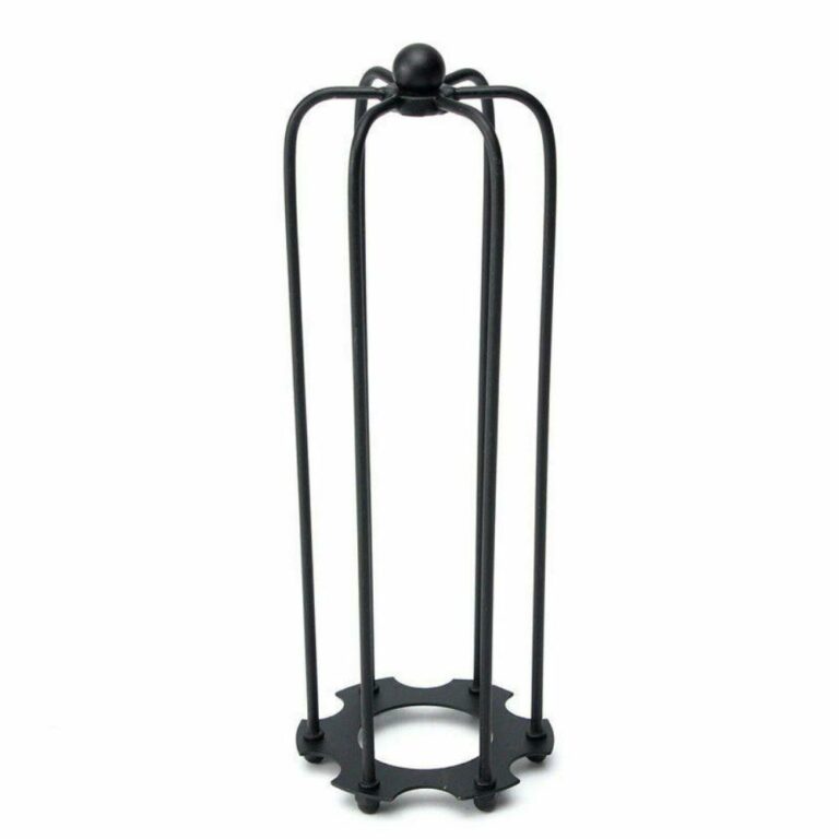 Black Long Wire Cage Shade Metal~2440