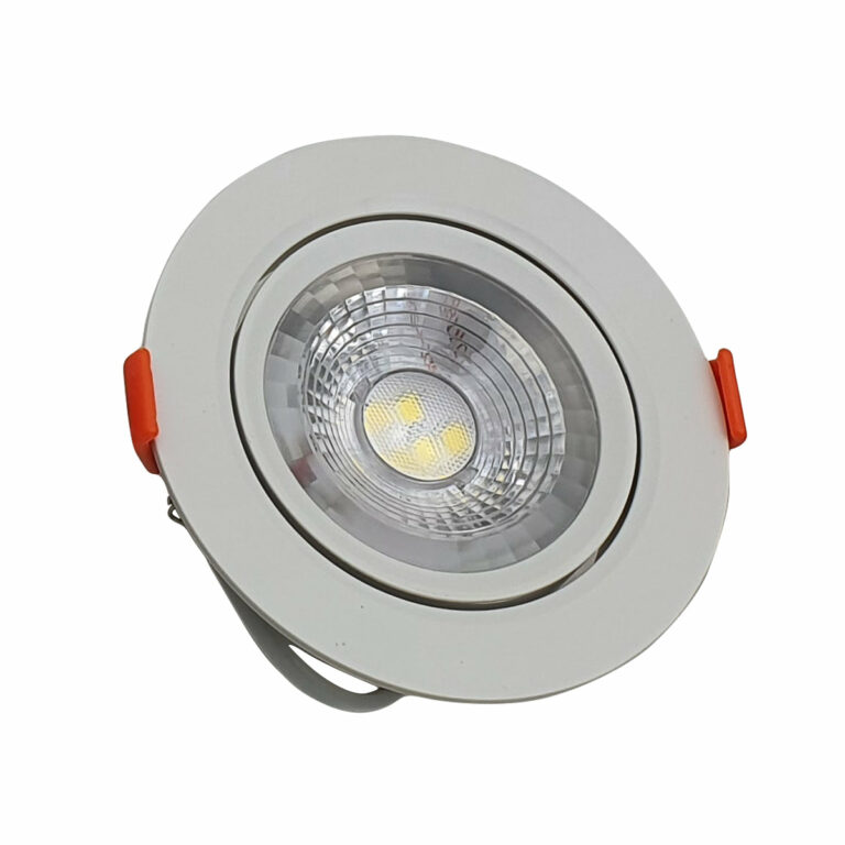 Modern LED Adjustable Tilt Angle Downlight Recessed Round Ceiling Spotlight~2532