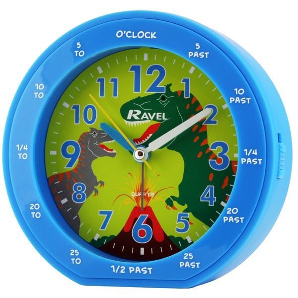 RC007.06A RAVEL KIDS TIMETEACHER A/CLOCK DINO