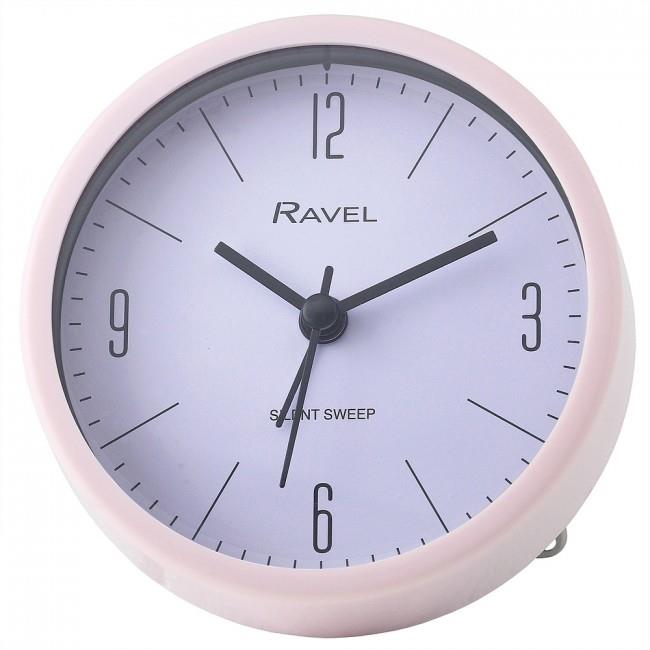 Ravel Quartz Plastic Round Alarm Clock RC024.5