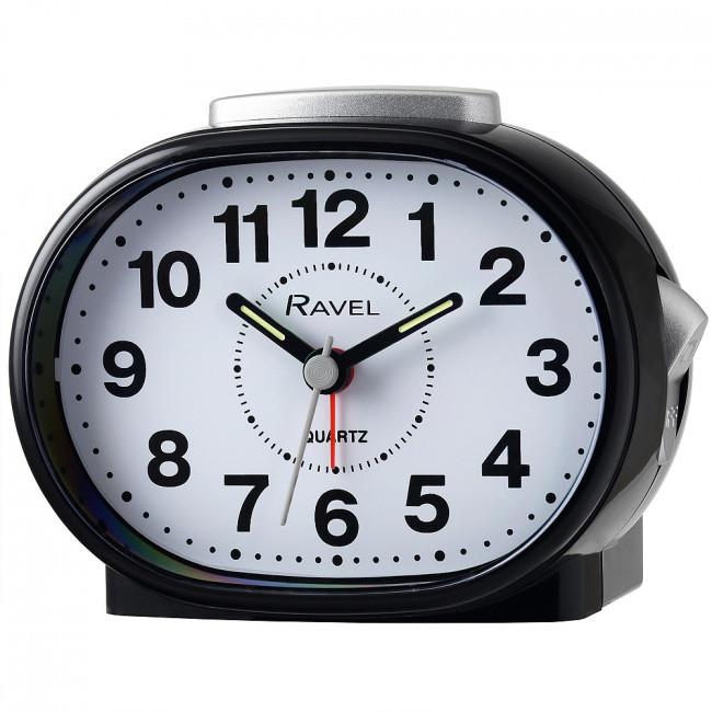 Ravel Classic Alarm Clock Black