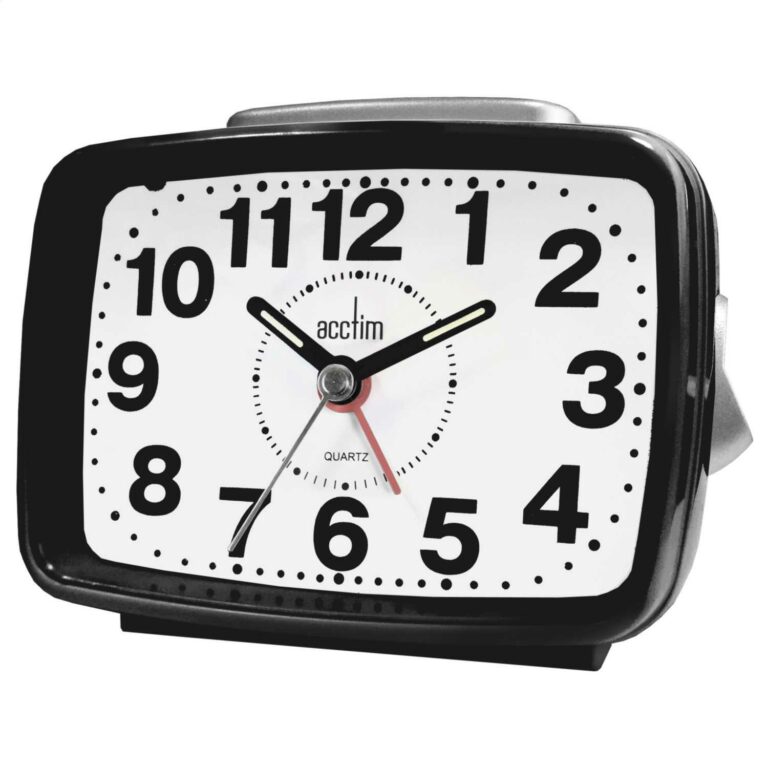 Acctim Titan 2 Large beep Alarm Clock Black 13883