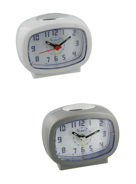 Widdop LED Alarm Clock 9765 Available Multiple Colours