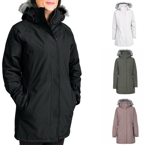 Ladies Trespass ‘San Fran’ Waterproof Winter Warm Parka Jacket