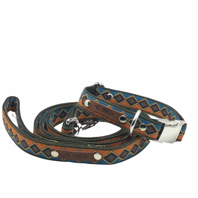 Durable Designer Dog Collar Set No.21m
