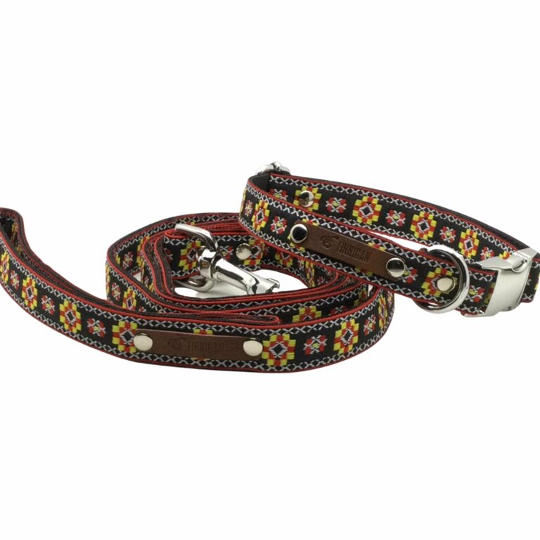 Durable Designer Dog Collar Set No.22m