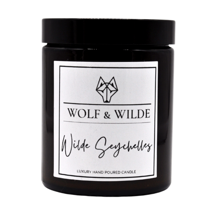 Wilde Seychelles Luxury Aromatherapy Scented Candle
