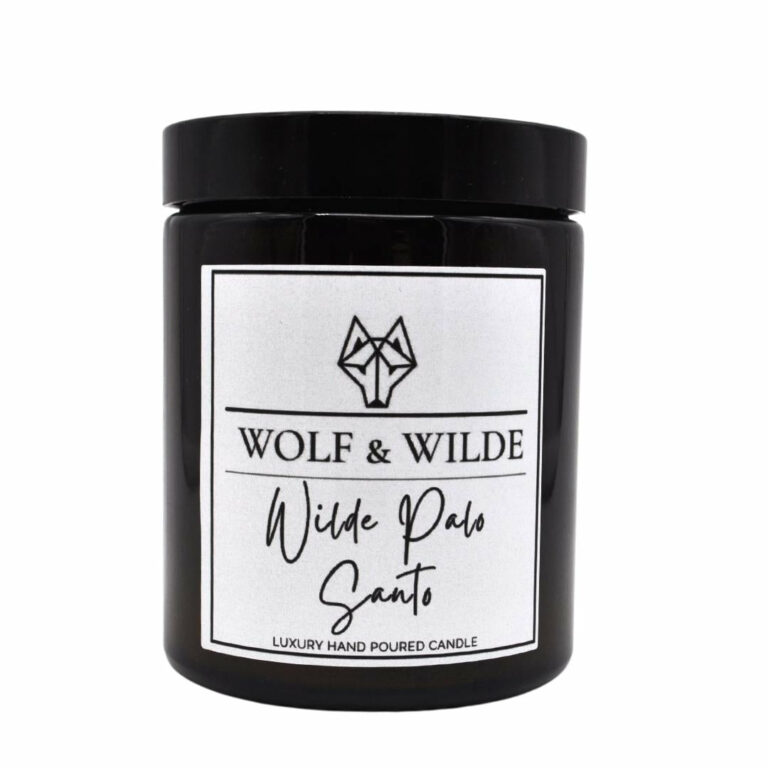 Wilde Palo Santo Luxury Aromatherapy Scented Candle