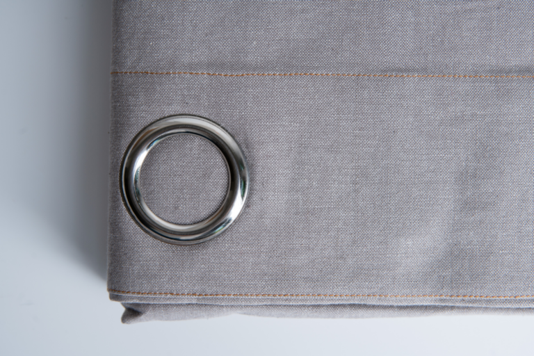 Luxury Curtain Pair – Grey Organic Cotton