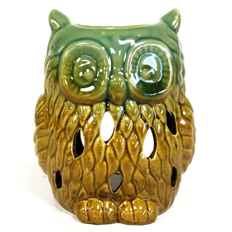 OBCS-01 – Classic Rustic Oil Burner – Owl (assorted)