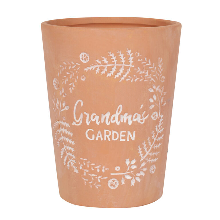 Grandma’s Garden Terracotta Plant Pot