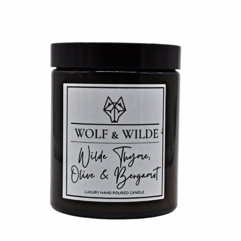 Wilde Thyme, Olive & Bergamot Scented Candle