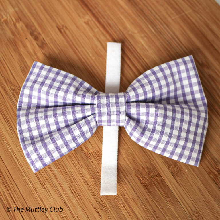 Lavendar Handmade Bow Tie