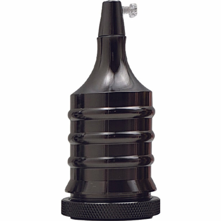 E27 Black Vintage Retro Industrial Style Lamp Holder~2495