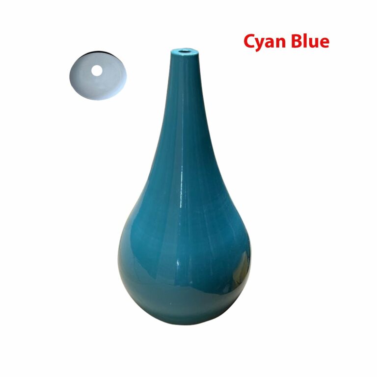 Industrial vintage Tear Drop Cyan Blue Color Beat Style pendant shade E27 holder~3971