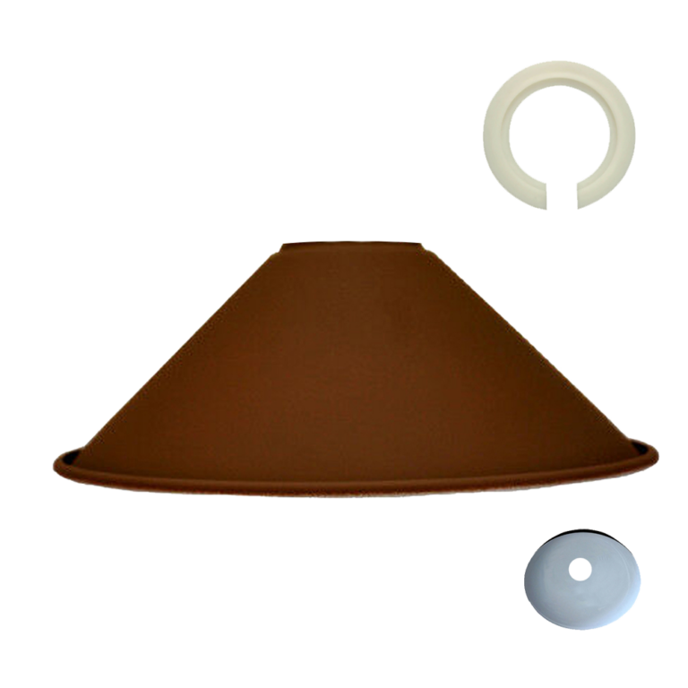 Modern Metal Brown Easy Fit Lampshade~1102