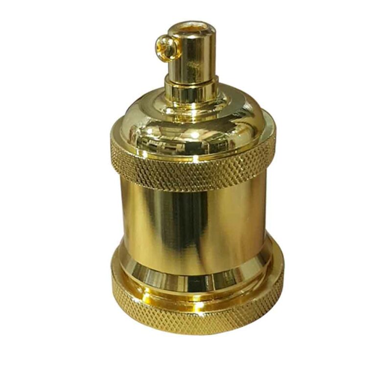 French Gold E27 Metal Lamp/Bulb Holder Ideal for Vintage Edison Filament Bulbs Antique metal~2928